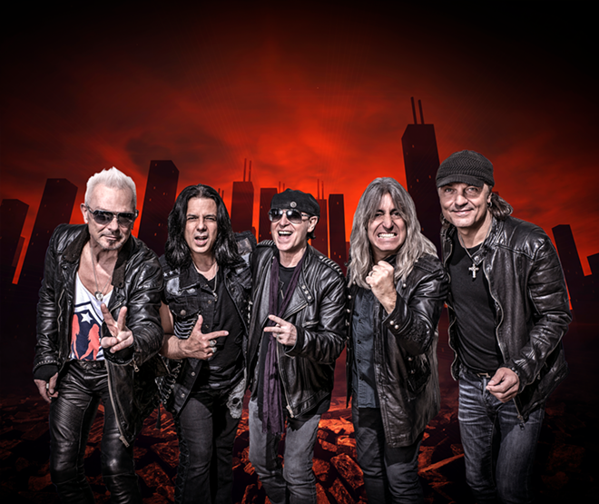 Scorpions which plays Amalie Arena in Tampa, Florida on September 14, 2018. - Marc Theis