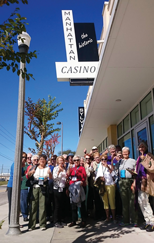 OLLI students on a trip to the historic Manhattan Casino in St. Pete. - Courtesy of Lilian Norris/ OLLI at Eckerd College