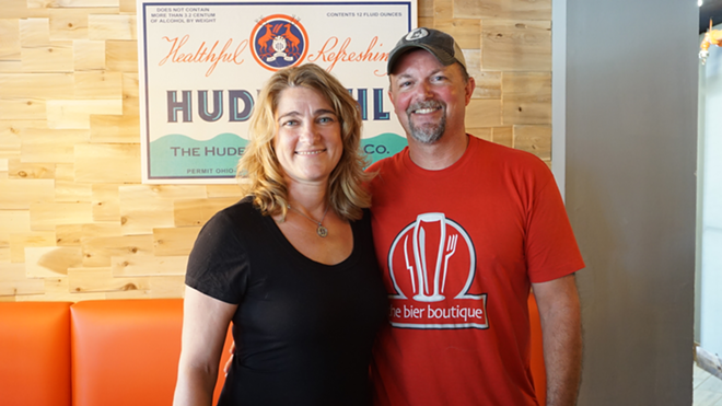 Husband-and-wife owners Scott and Heather Brookey are moving their popular concept into a renovated car garage. - ALEXANDRIA JONES