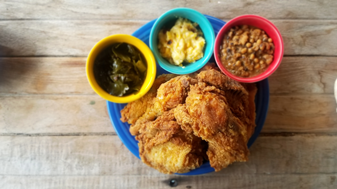 Before celiac, our A&E editor's go-to treat was anything Southern in nature, including fried chicken. - Ray Roa