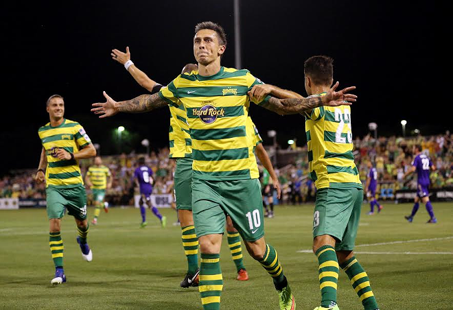 Record-setting crowd attends Rowdies' opening-day win