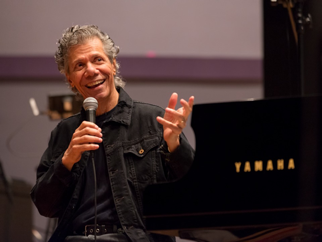 Chick Corea at St. Petersburg College Music Center in St. Petersburg, Florida on January 13, 2018. - CHRIS RODRIGUEZ