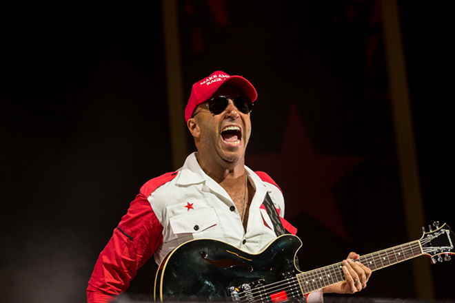Prophets of Rage play MidFlorida Credit Union Amphitheatre in Tampa, Florida on October 1, 2016. - Tracy May
