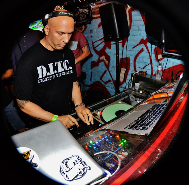 DJ Riz plays Ol' Dirty Sundays at Crowbar in Ybor City, Florida on August 7, 2016. - Brian Mahar