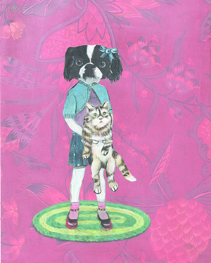 "Bertha with a Cat" - GIanna Pergamo