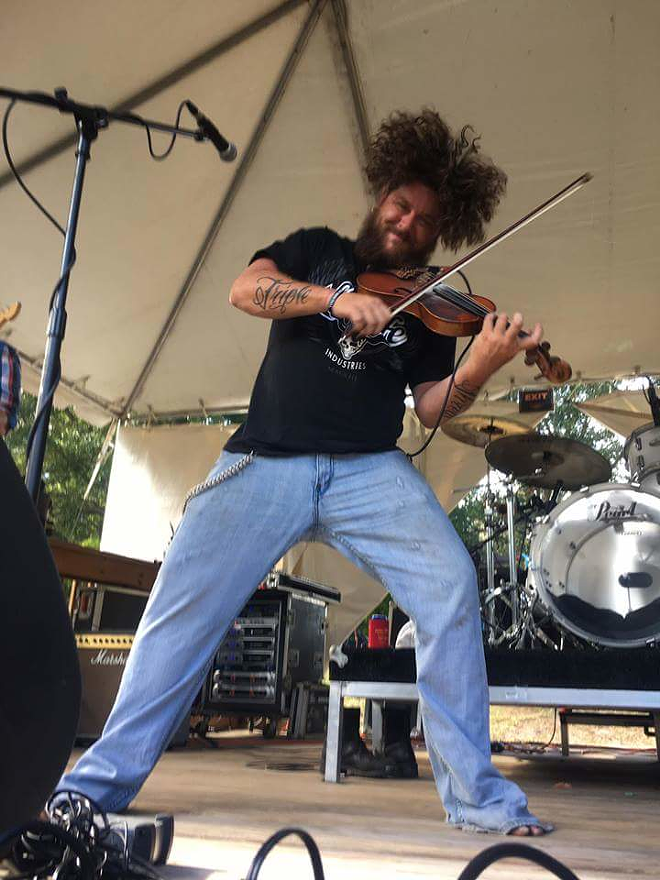 The Bearded Brothers Band's Rob Cartwright, who was killed in a motorcycle accident over the weekend. - facebook.com