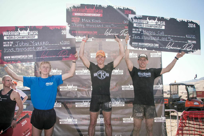 Max King claimed the male championship of the Warrior Dash World Championship in 2014, a year that saw Warrior Dash give away $100,000 in prize money. The purse will be even bigger this year. - Warrior Dash