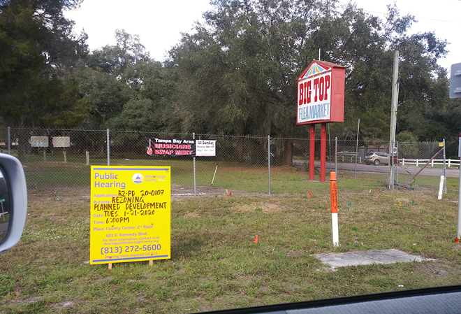 After nearly 30 years of business Tampa's Big Top Flea Market is being sold