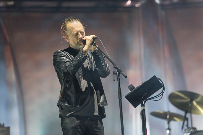 Radiohead performs for Austin City Limits at Zilker Park in Austin, Texas on October 7, 2016 - Tracy May