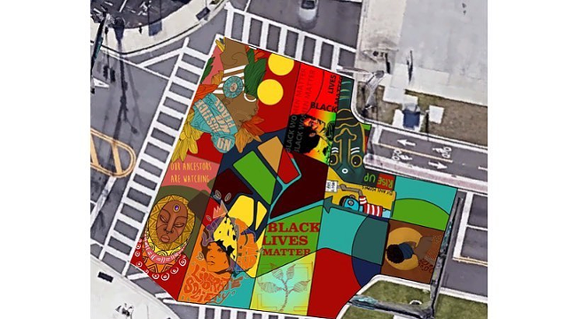 Tampa is getting a massive Black Lives Matter street mural this weekend
