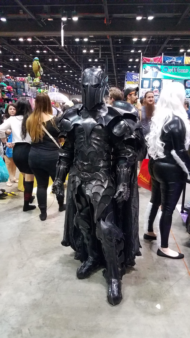Medieval Batman wowed fans in May at MegaCon Orlando. - Trisha Bettis