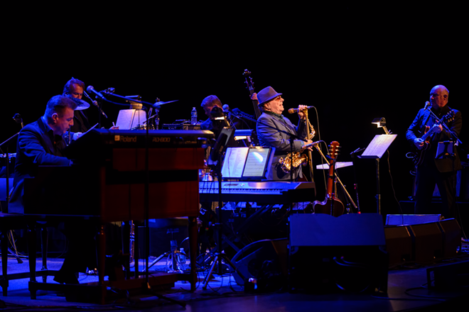 Van Morrison plays Ruth Eckerd Hall in Clearwater, Florida on January 17, 2017. - Chris Rodriguez