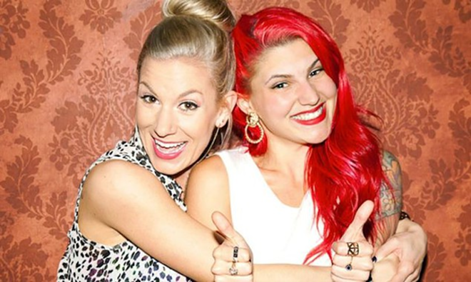 Jessimae Peluso and Carly Aquilino headline the Improv this weekend. - MTV