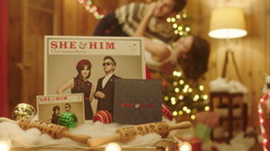 She & Him holiday merch developed in collaboration with Tampa-based company R I V A L S // GRP. - C/O R I V A L S // GRP