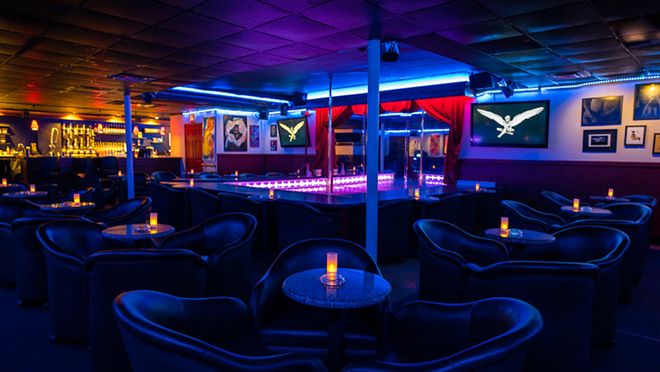 This Clearwater strip club is now also a gallery for erotic art