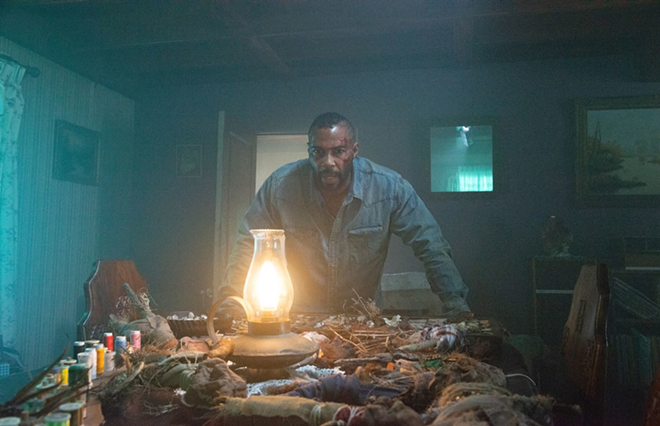 Omari Hardwick plays an attorney who must contend with some backwoods hoodoo in the woeful "Spell" - PARAMOUNT HOME ENTERTAINMENT