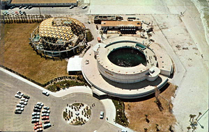 The Aquatarium occupied 15 acres of prime beachfront real estate between 1963 and '77. - STATE ARCHIVES OF FLORIDA, FLORIDA MEMORY