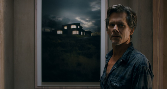 Kevin Bacon learns the hard way to never, ever rent a house where the only art inside is a creepy portrait of the house. - Universal Pictures