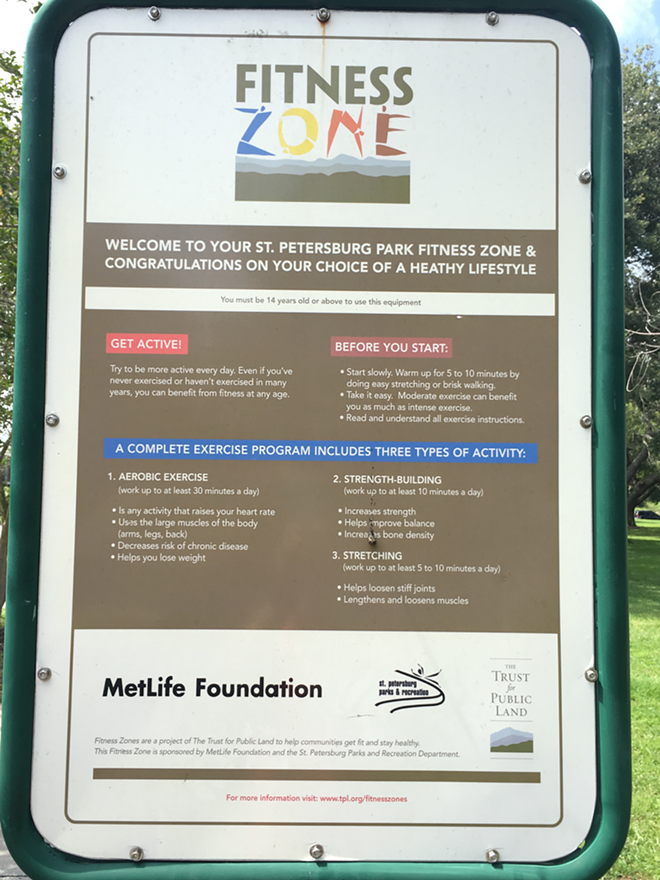 Fitness Zone rules - Resie Waechter