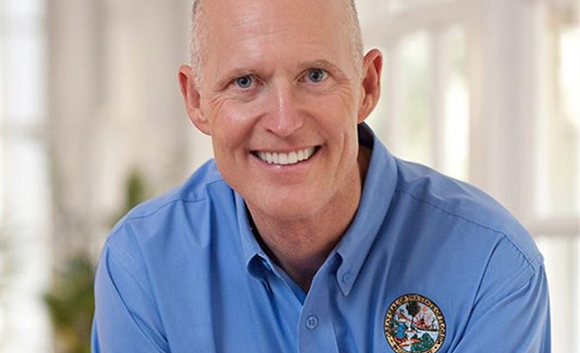 Rick Scott once lined the governor's mansion with Florida's most coveted artwork, now he call for cuts in arts funding
