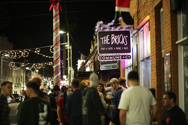 The Bricks has food, tunes and booze covered at its aptly named pre-Thanksgiving party. - Amy Kate Anderson