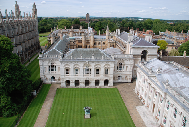 Kings College, Cambridge (UK), academic home to Stephen Hawking - Photo by Ben Wiley