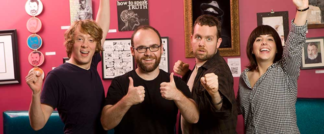 TAKING ON TAMPA: The touring cast of Upright Citizens Brigade. - UPRIGHT CITIZENS BRIGADE