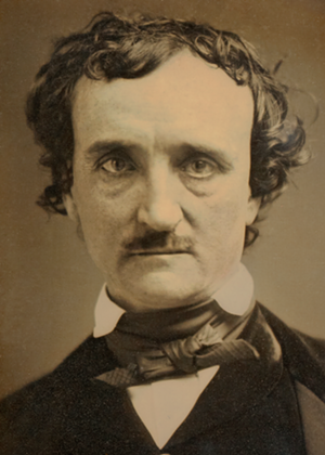 Daguerrotype of Edgar Allan Poe. - U.S. Public Domain