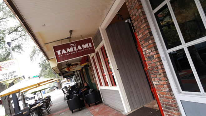 The Tamiami is a recent arrival to downtown St. Pete's lively 200 block. - Meaghan Habuda