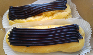 Alessi Bakery's eclairs, made in West Tampa. - Meaghan Habuda