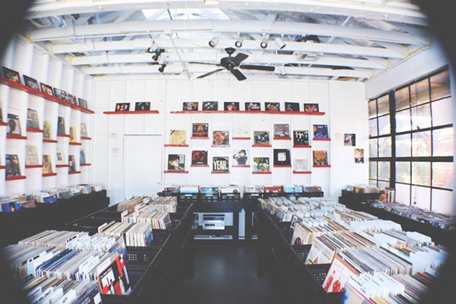 Seminole Heights indie record shop Microgroove - B-Top
