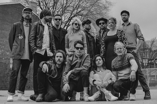 Broken Social Scene, which plays Jannus Live on March 31, 2018. - Norman Wong