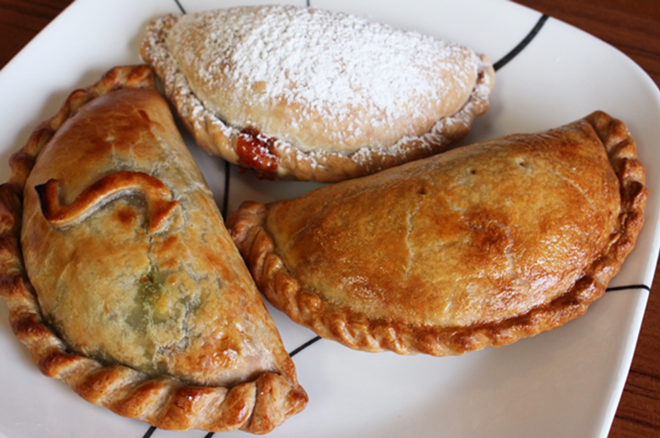 The Cruzes can tell each family member's empanada apart by how its sealed. - Meaghan Habuda