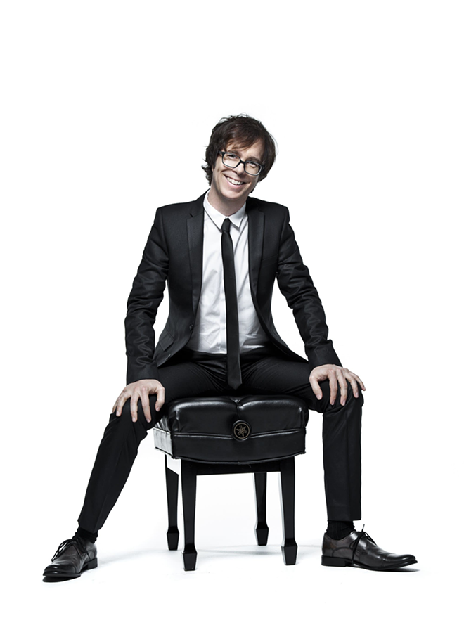 Ben Folds, who plays Ferguson Hall at David A. Straz Center in Tampa, Florida on November 11, 2017. - New West Records