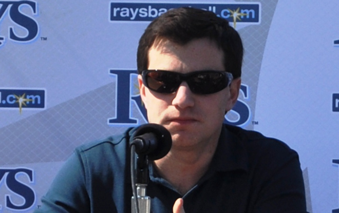 HIGHER BRACKET: Andrew Friedman will have a salary that just about triples what he earned with the Rays. - jennifer huber