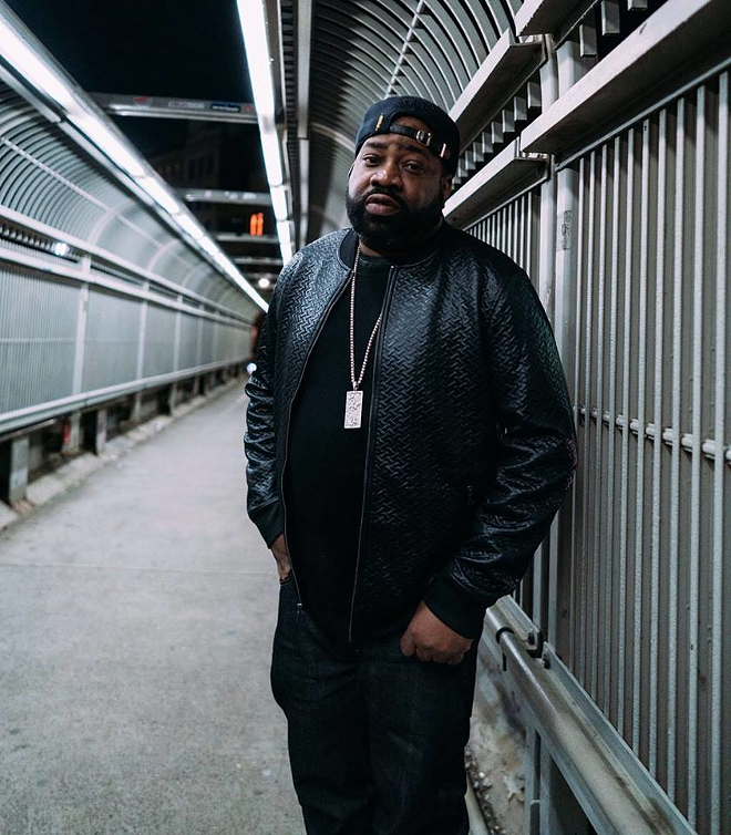 D.I.T.C. rapper and producer Lord Finesse is rocking Tampa's Ol