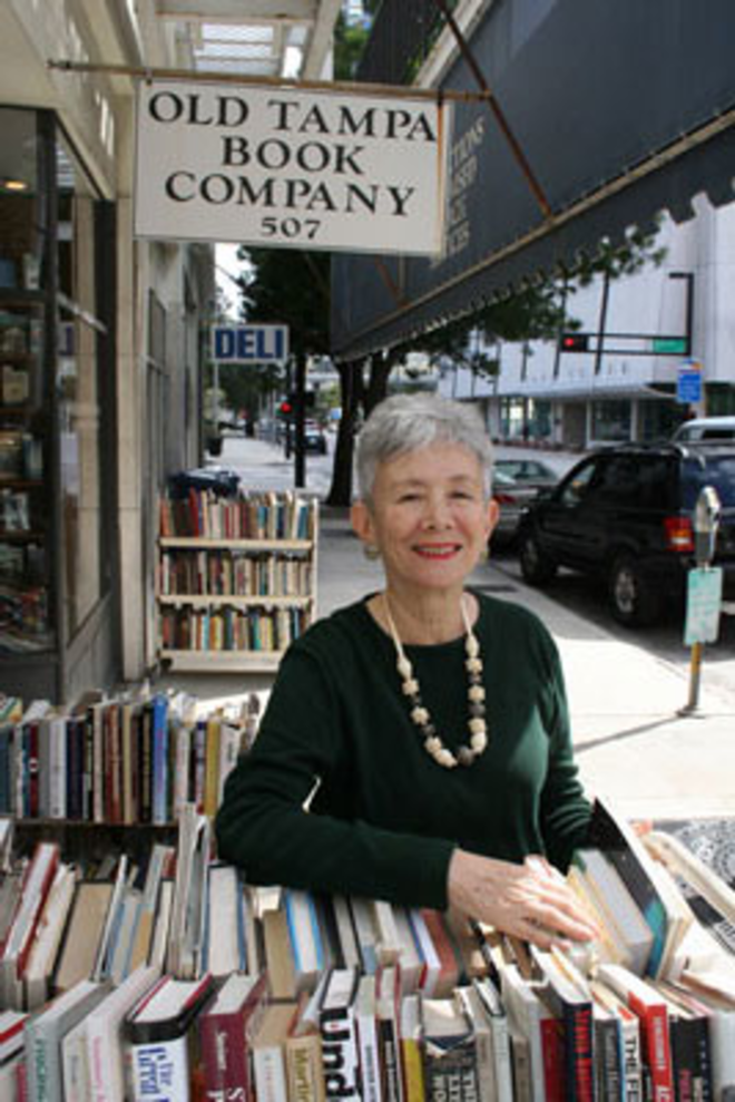A RETAIL TALE: Former gallery owner Ellen Brown now runs a rare books store downtown. - Wayne Garcia