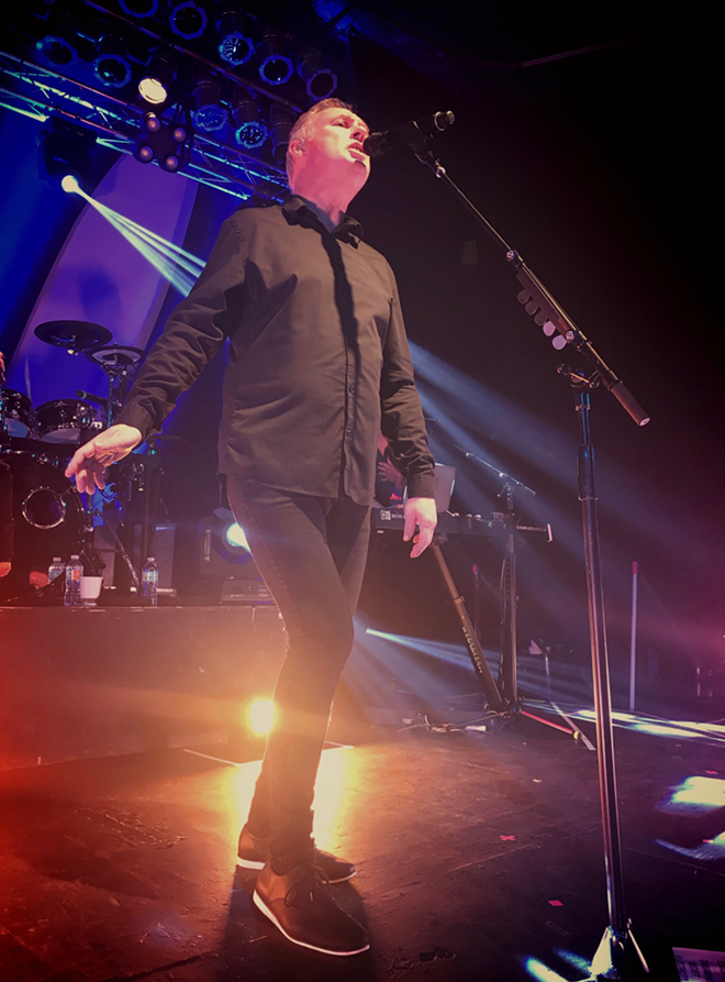 OMD plays State Theatre in St. Petersburg, Florida on April 13, 2018. - BARBARA MYERS