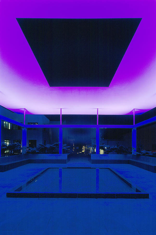 DIVIDING THE LIGHT: This image of the Turrell Skyspace at Pomona College approximates what the Ringling's skyspace will be like, says curator Matthew McLendon. - Photo by Florian Holzherr