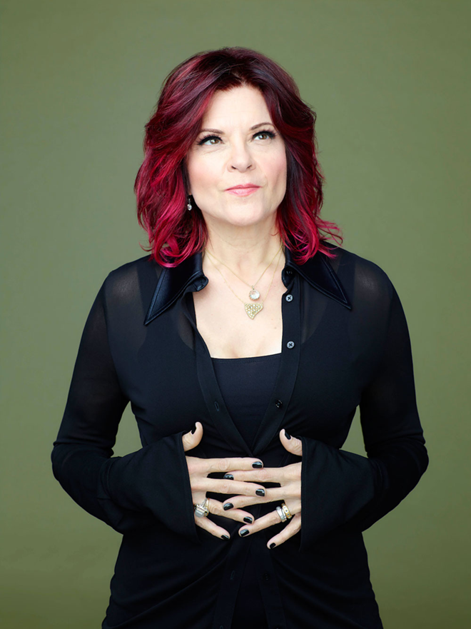Rosanne Cash, who plays Capitol Theatre in Clearwater, Florida on April 26, 2019. - ShoreFire Media