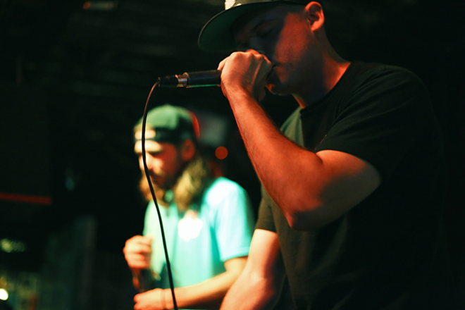 Kent the Rapper and Fluent during Hiphopalooza at Crowbar in Ybor City, Florida on October 5, 2016. - Michael M. Sinclair