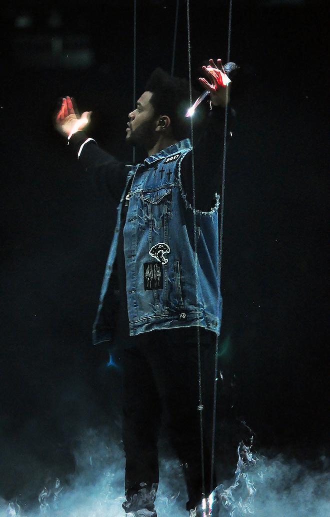 The Weeknd plays Amalie Arena in Tampa, Florida on May 12, 2017. - Phil DeSimone