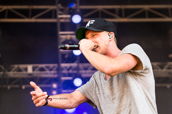 NF plays Austin City Limits at Zilker Park in Austin, Texas on October 9, 2016. - Tracy May