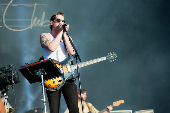 Foster the People plays weekend one of Austin City Limits at Zilker Park in Austin, Texas. - Tracy May