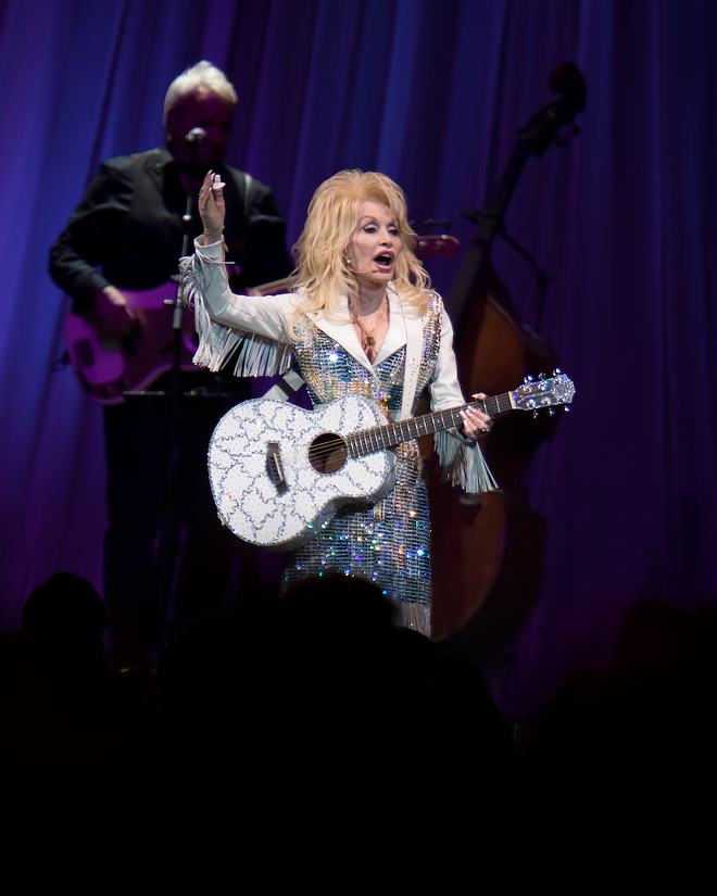 Dolly Parton plays Amalie Arena in Tampa, Florida on November 26, 2016. - Kamran Malik