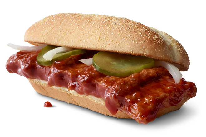 The McRib returns to Tampa Bay McDonald’s locations next month