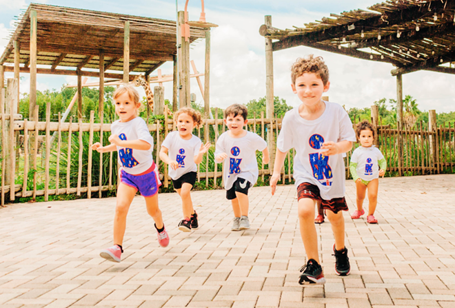 Kids as young as two can run in this weekend's ZooTampa Ironkids race