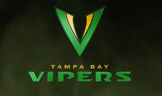 Tampa Bay’s new XFL team will be called ‘The Vipers’
