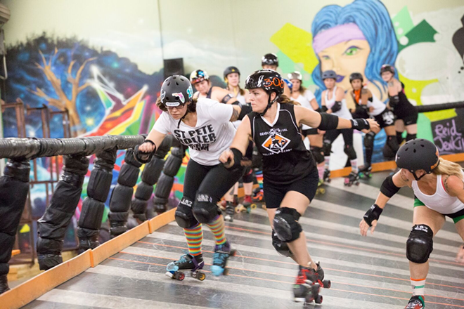 Hits, hurts and harmony: Jamming with St. Pete's Deadly Rival Roller Derby