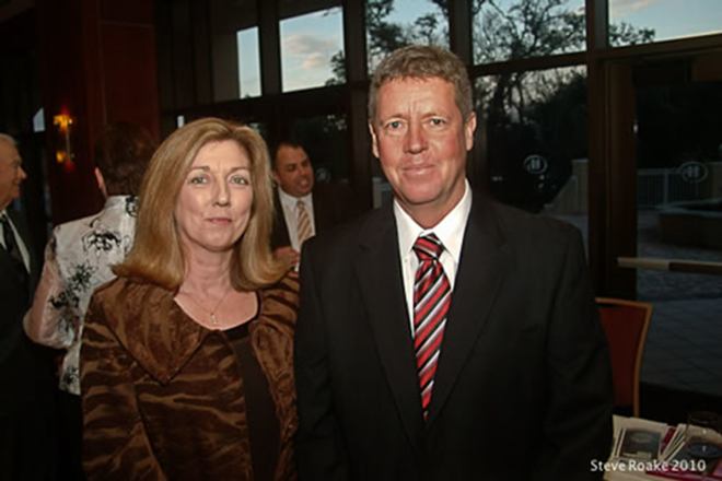 Bob Hackworth and his wife Gwynne. - bobhackworth.com